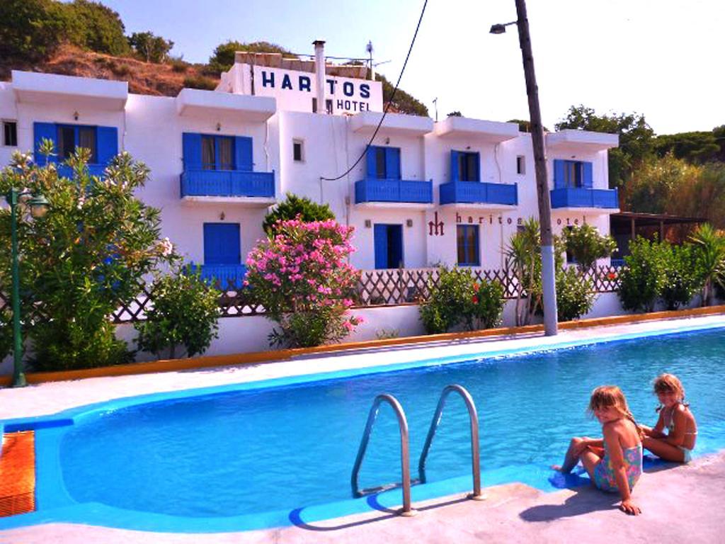 Haritos Hotel - Geothermal Hot Swimming Pool Skála Extérieur photo